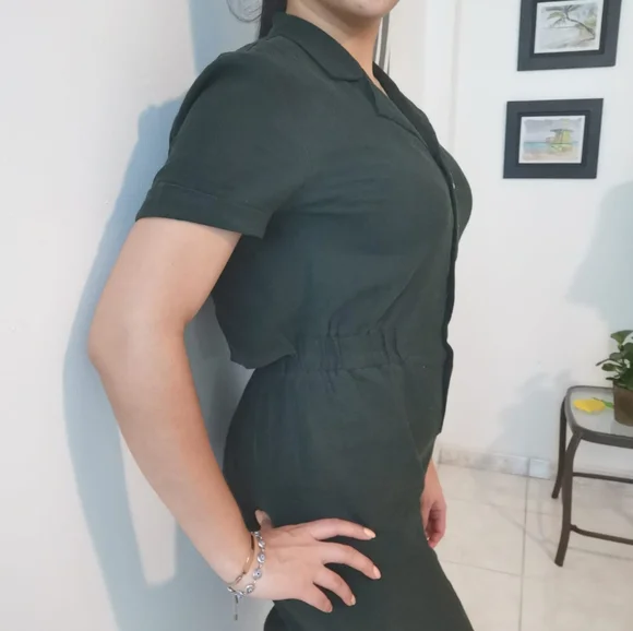 Lush Jumpsuit green Size S - Picture 5 of 11